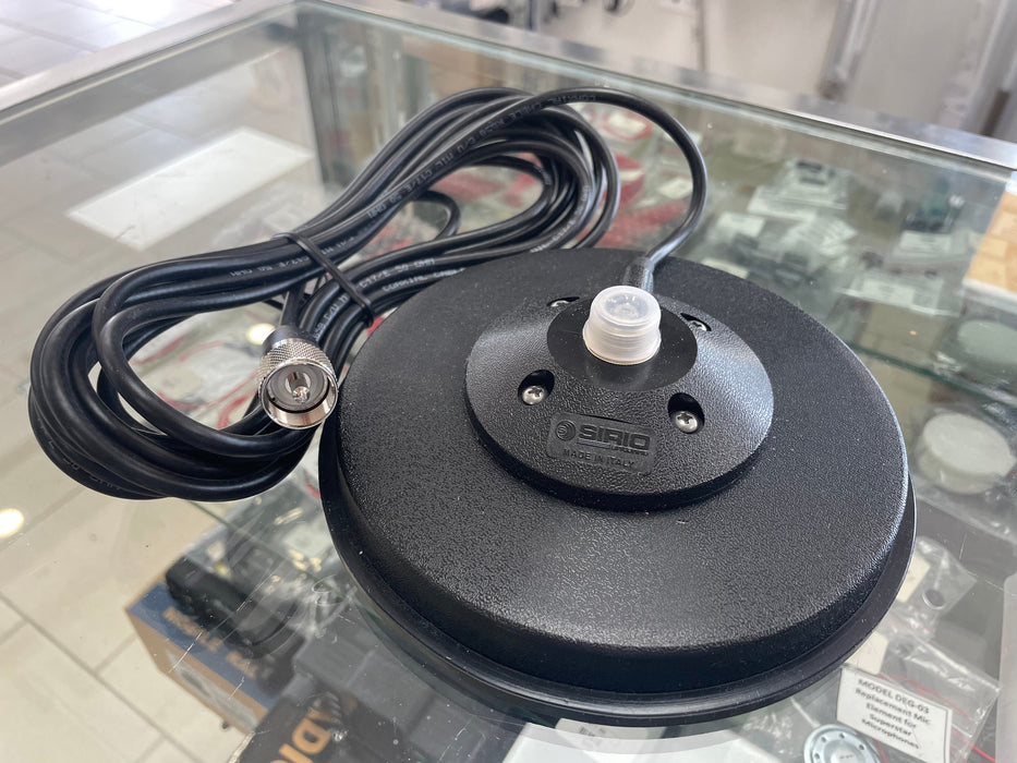 MAG145 3/8 : Embase magnétique SIRIO 160mm + cable coaxial RG58 PL-259