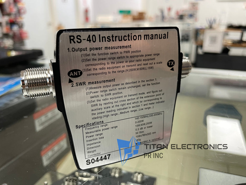 Nissei RS-40 — Titan Electronics PR